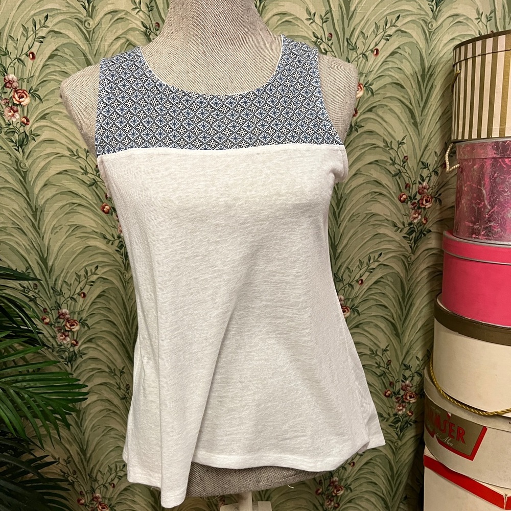 Coin 1804 Boho button back tank